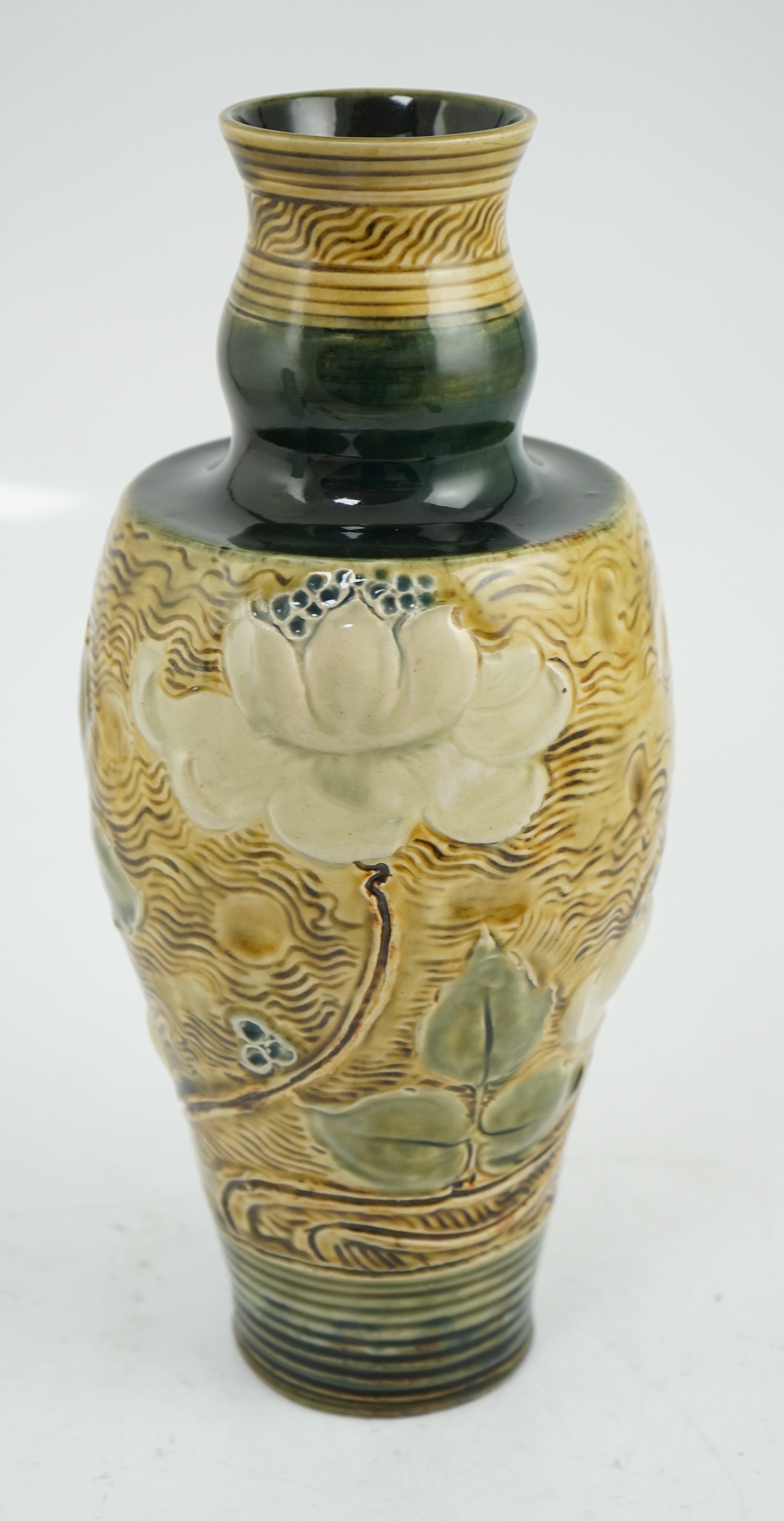 Francis Pope for Doulton Lambeth, a stoneware vase